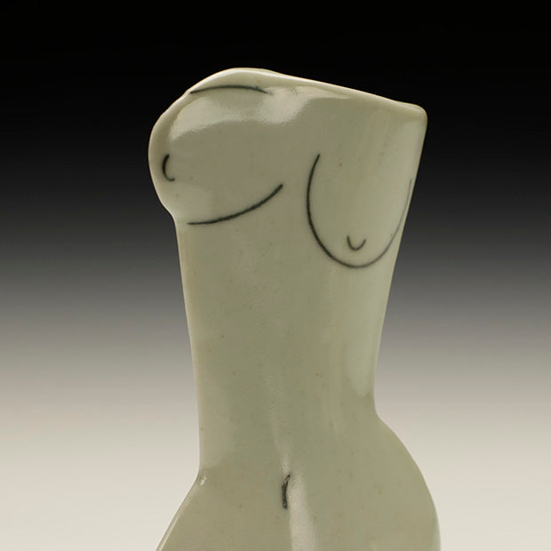 Woman with Flying Boobs