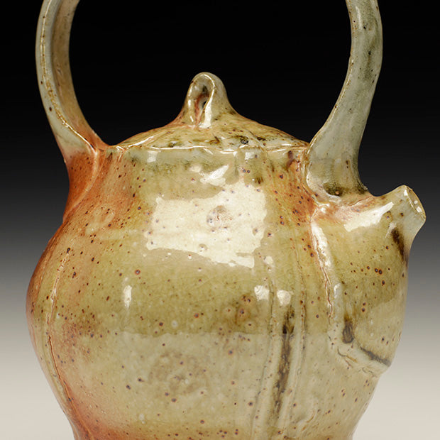 Blushing Teapot with Saucer