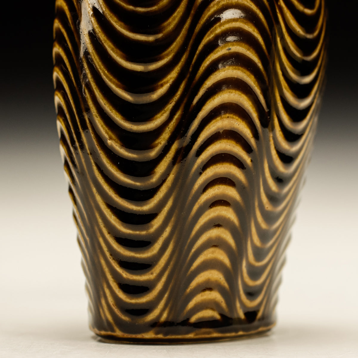 Flattened Vase