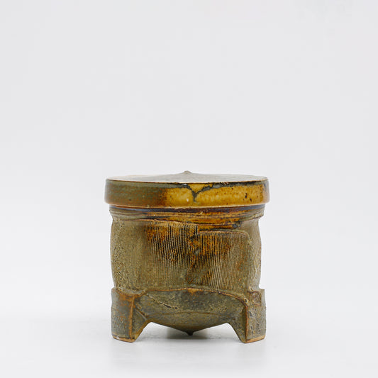 Round Jar with Flush Lid