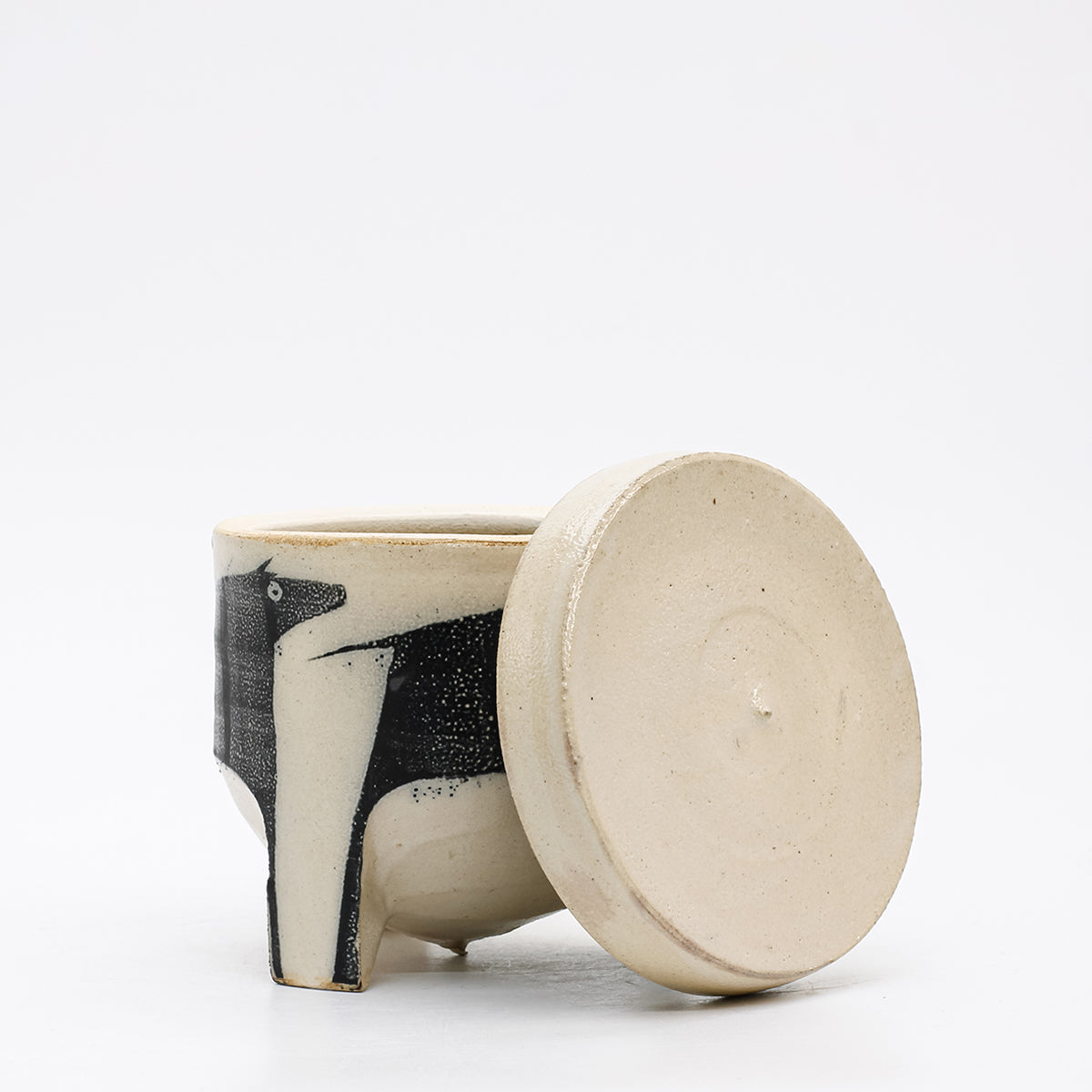 Round Jar with Flush Lid