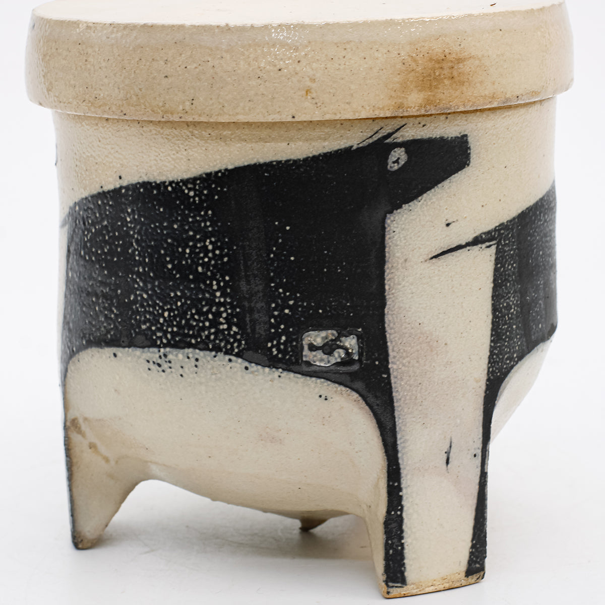 Round Jar with Flush Lid