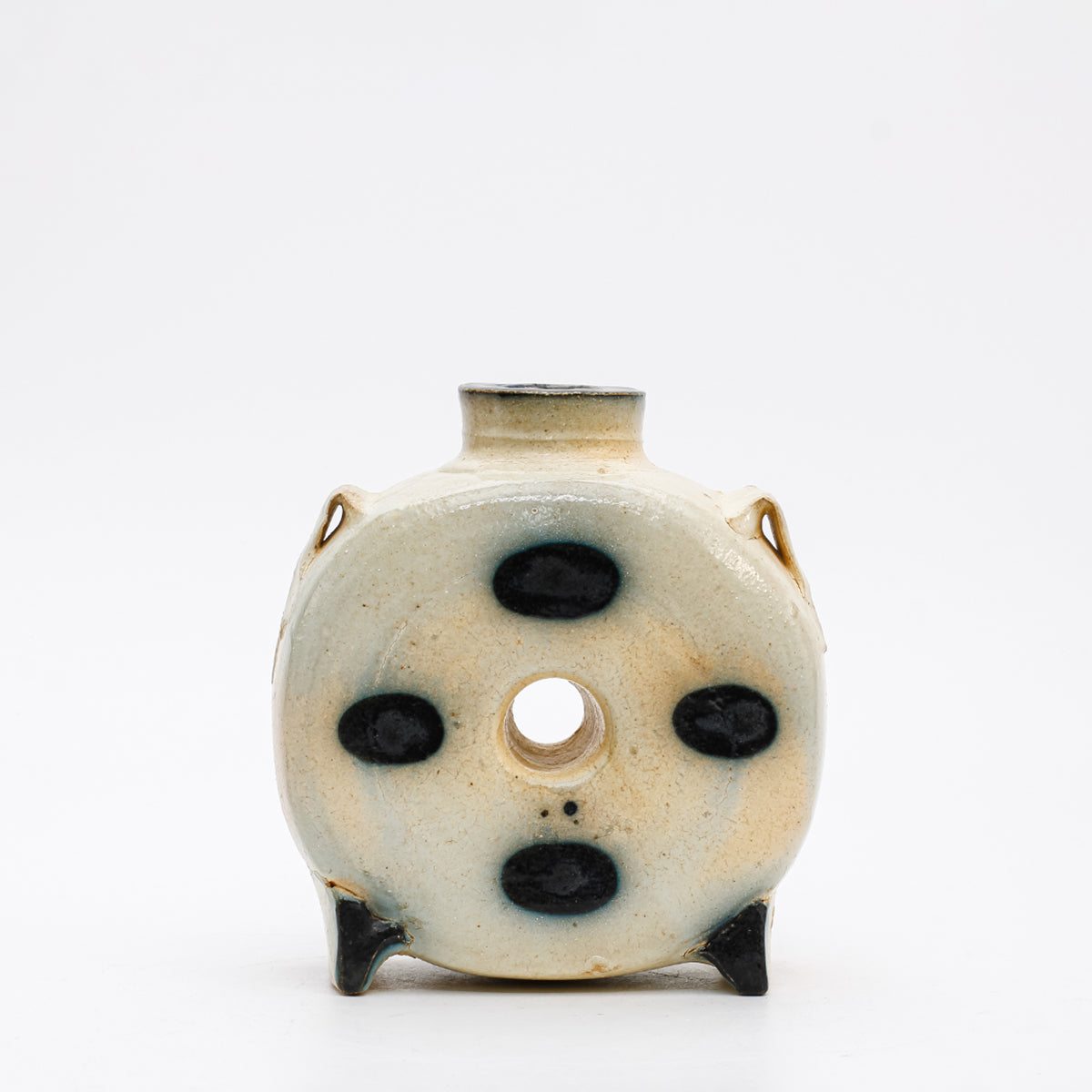 Flattened Vase with Shoulder