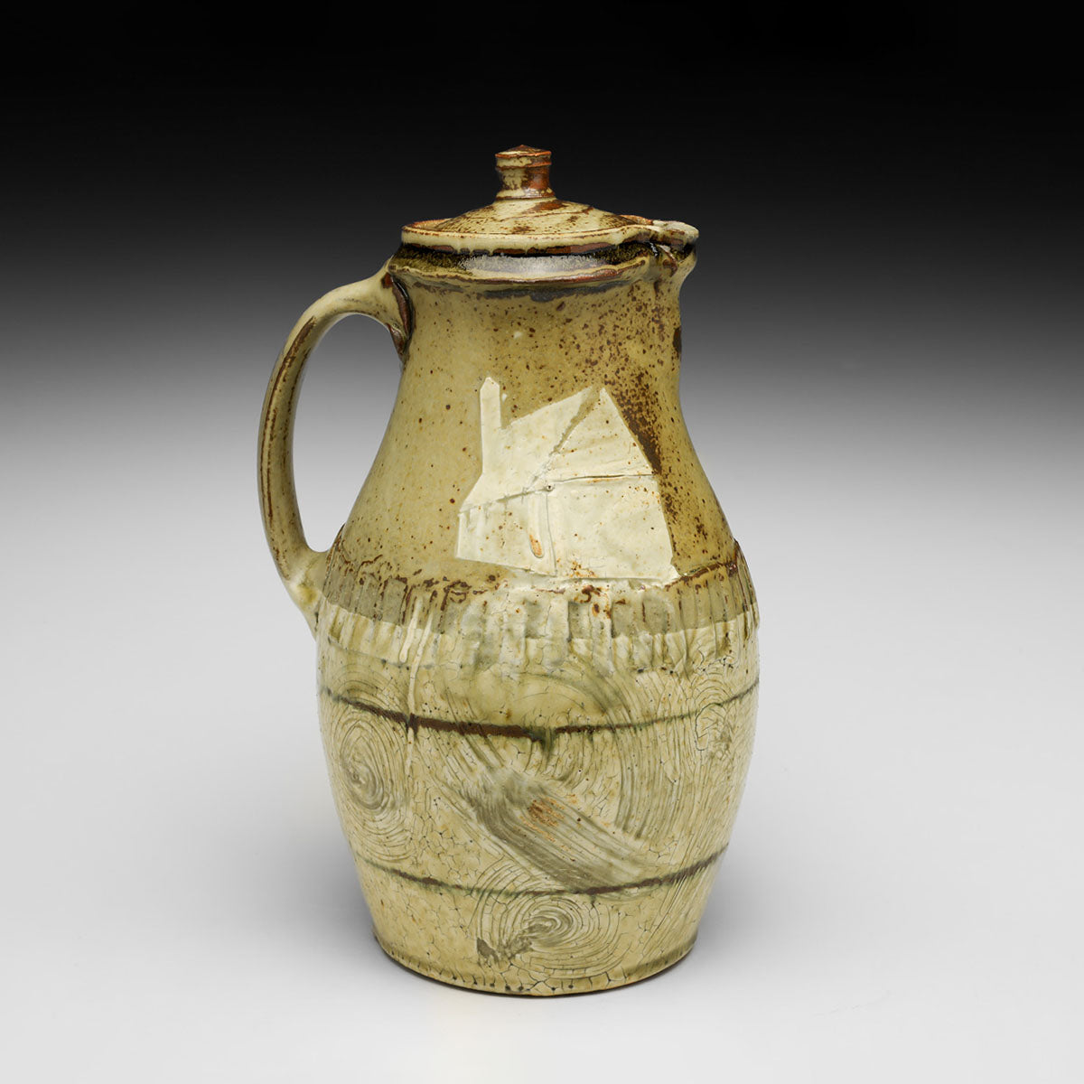 Lidded Pitcher