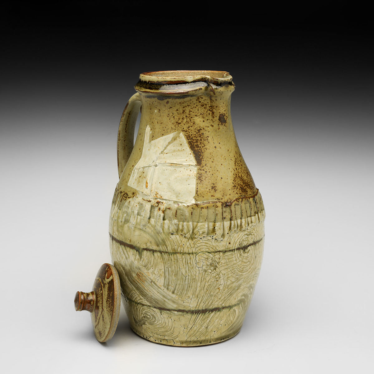 Lidded Pitcher