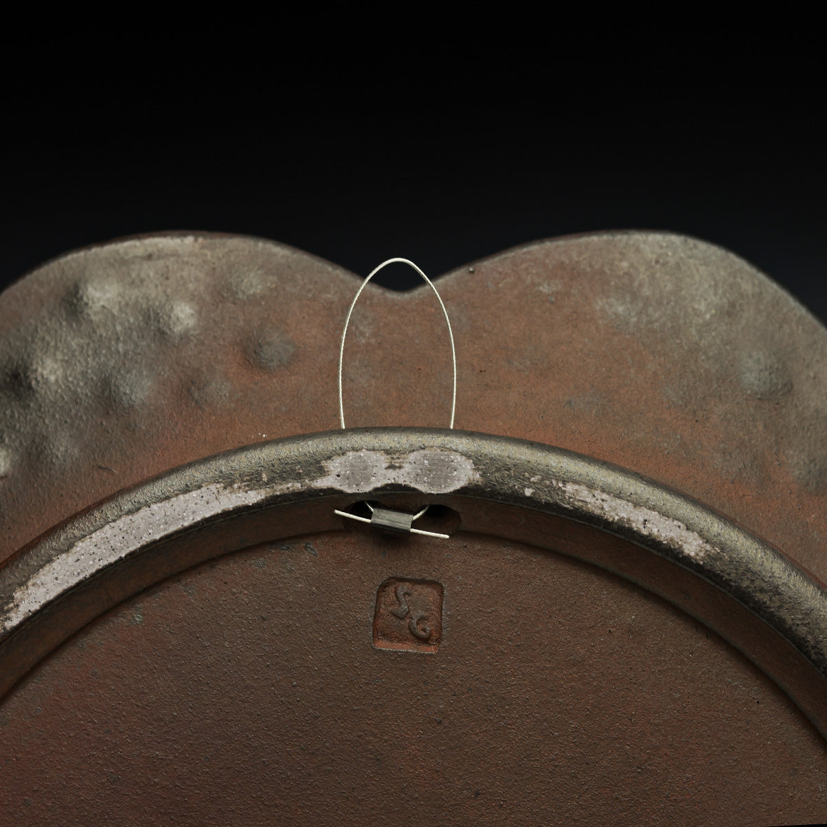 Plate with Hanging Wire