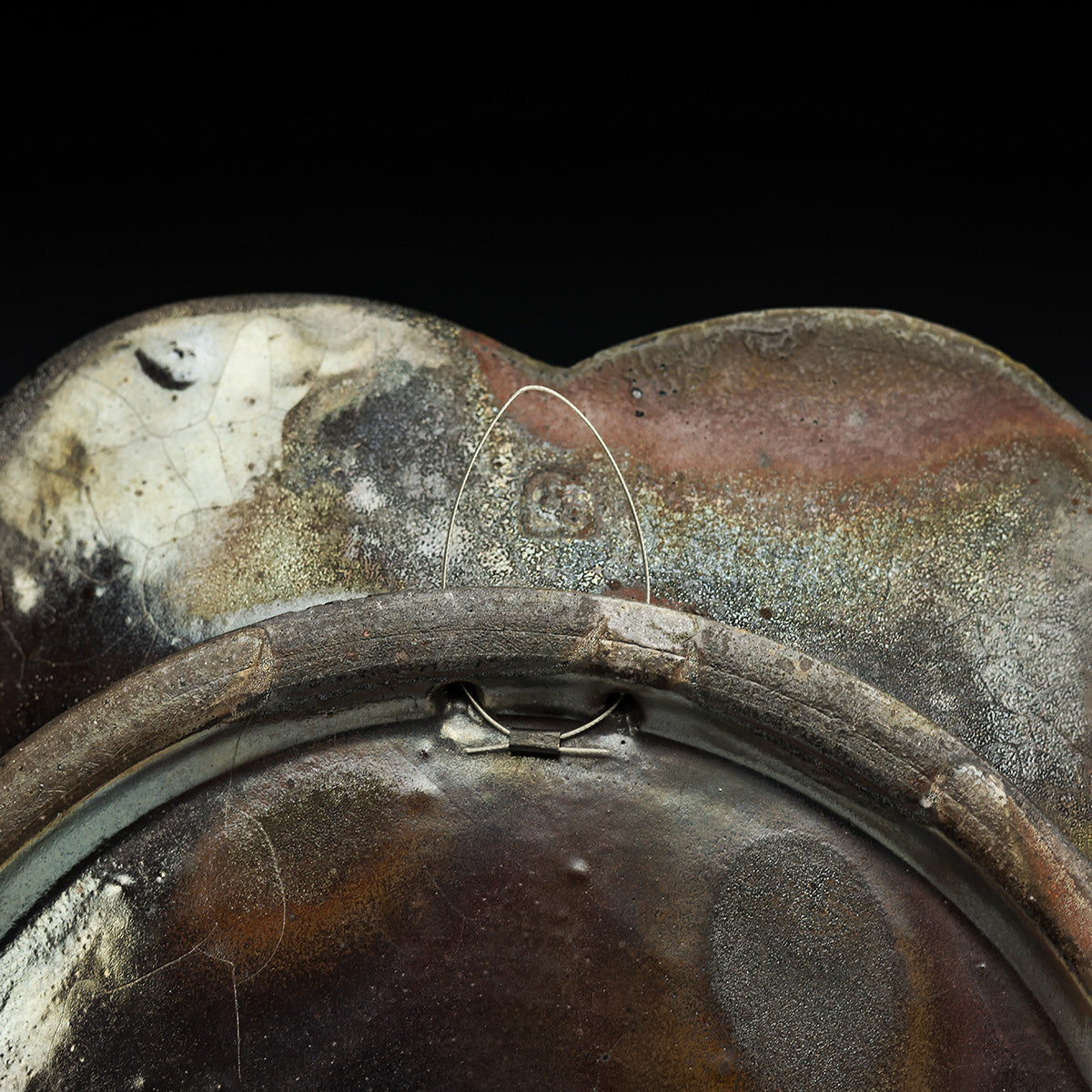 Plate With Hanging Wire