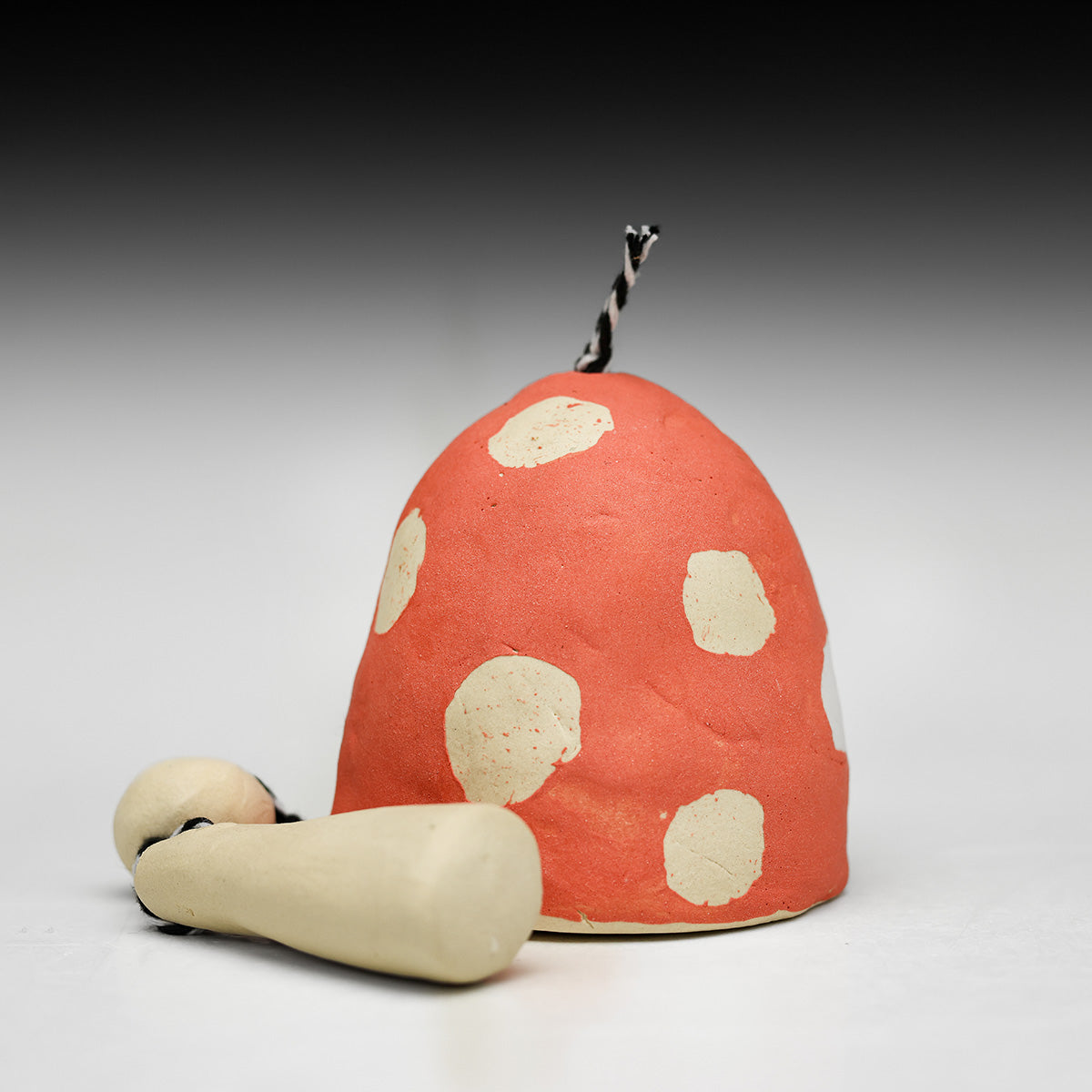 Mushroom Bell Ornament