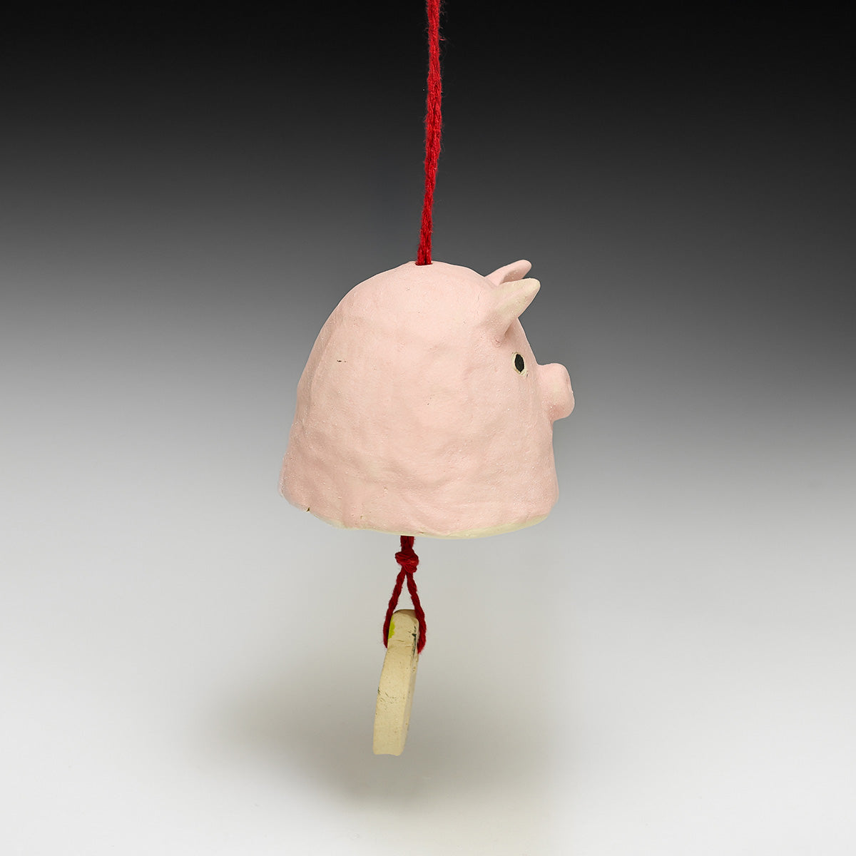 Pig Bell Ornament