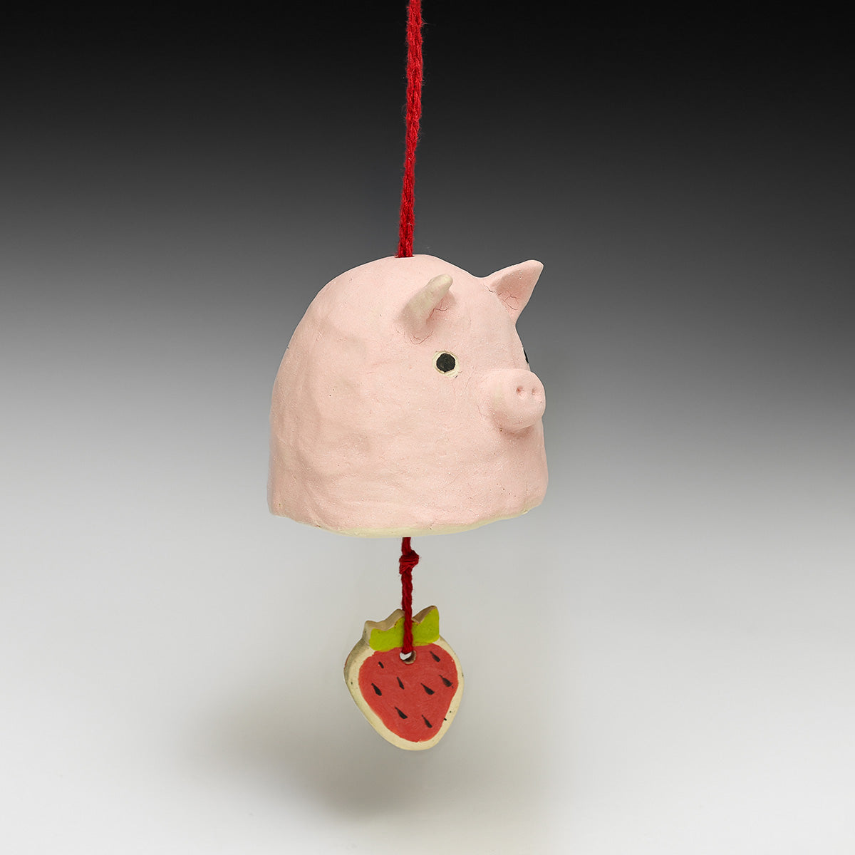 Pig Bell Ornament