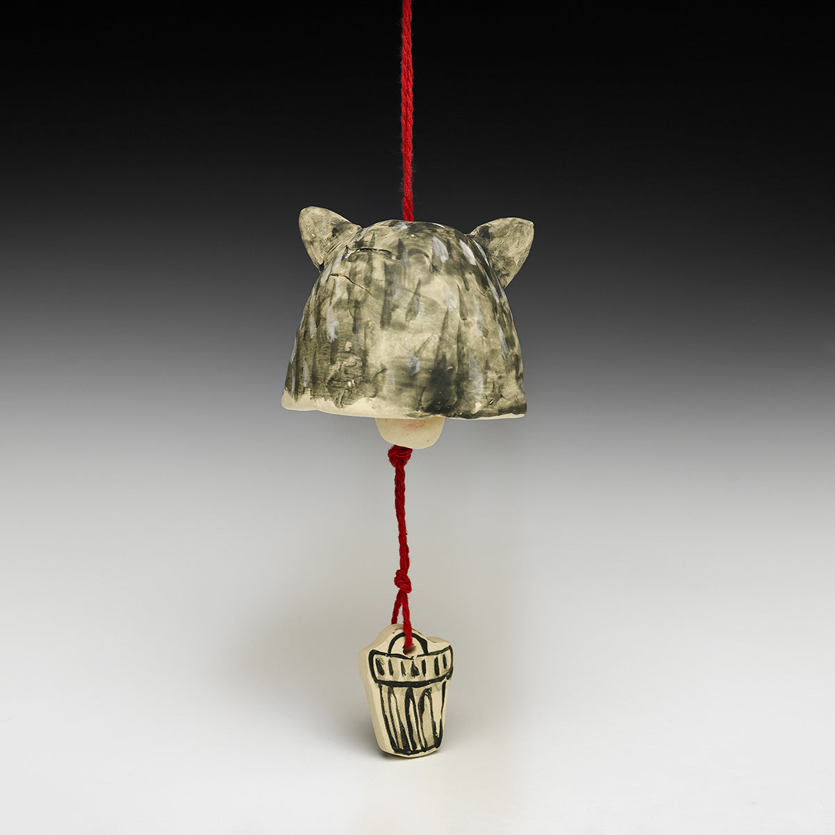 Raccoon Bell Ornament