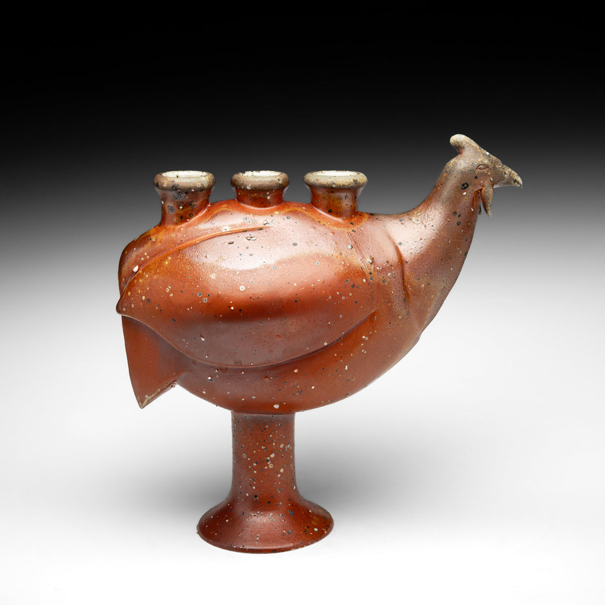 Guinea Hen Vase