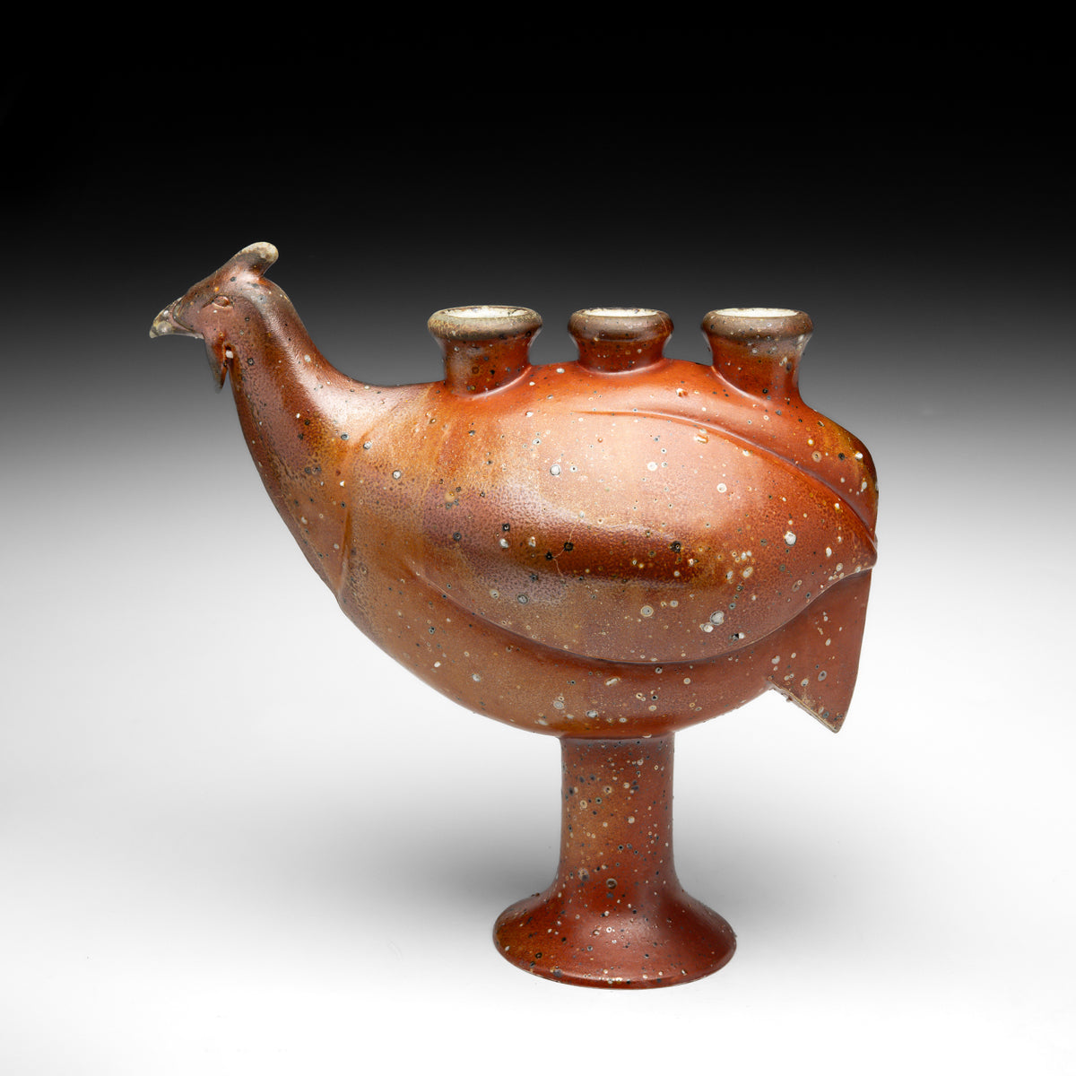 Guinea Hen Vase