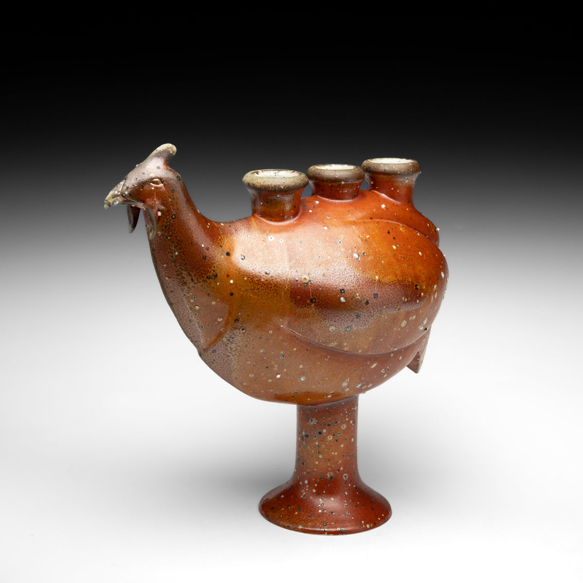 Guinea Hen Vase