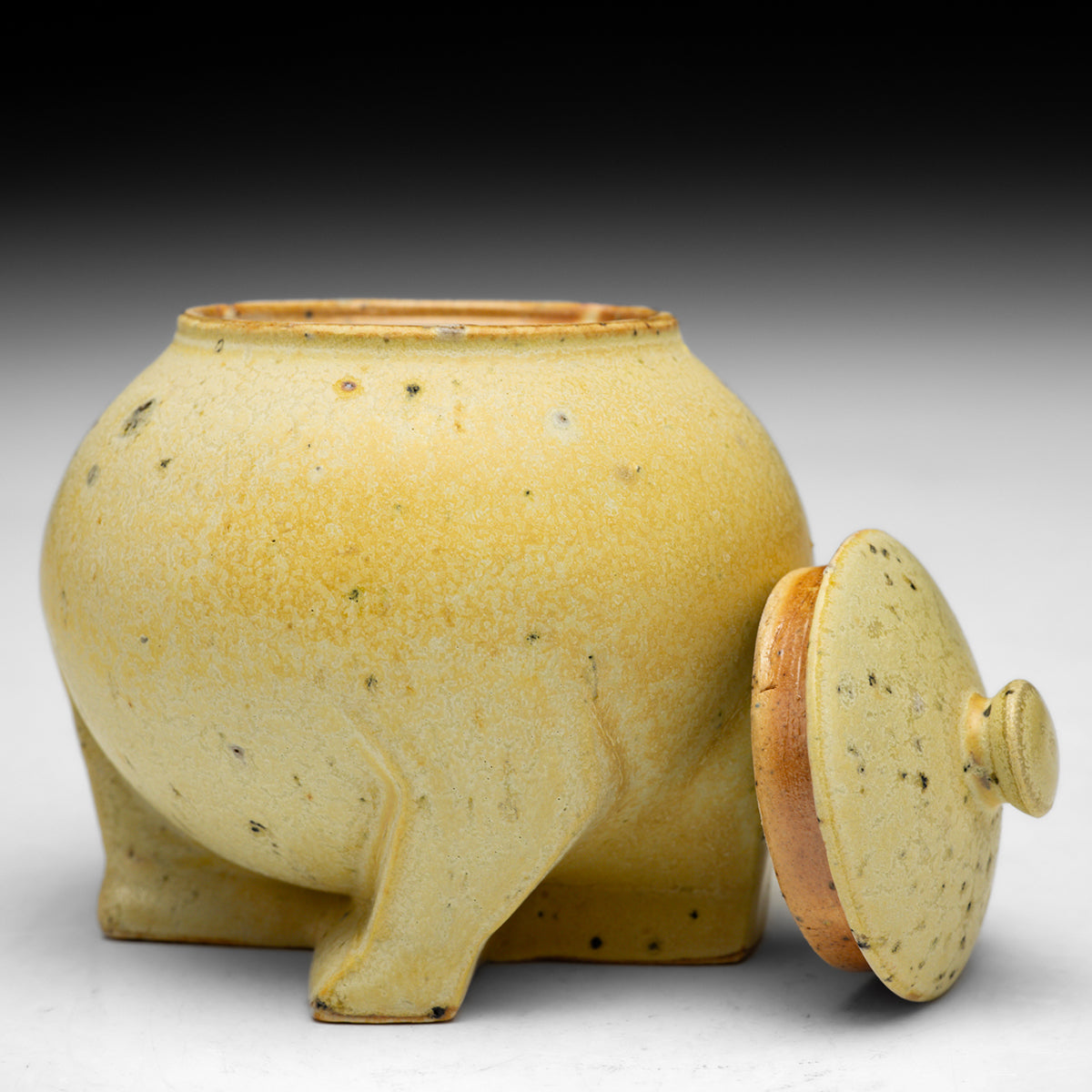 Footed Spice Jar