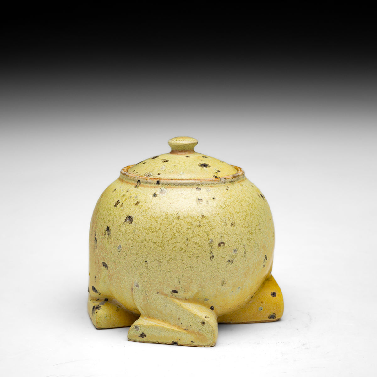 Footed Spice Jar