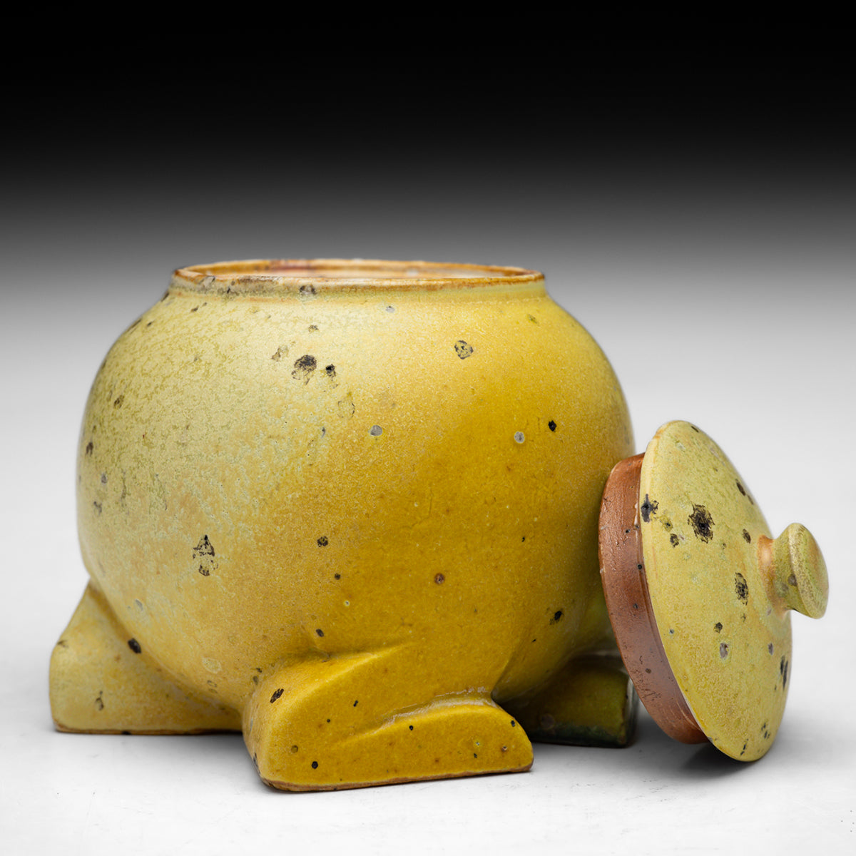 Footed Spice Jar
