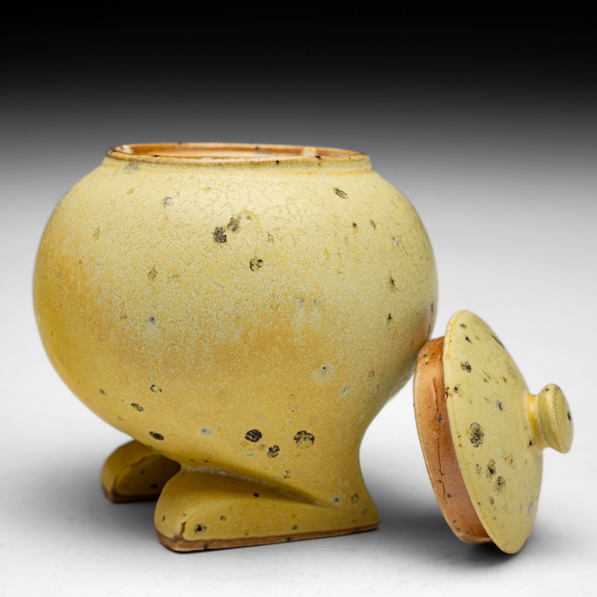 Footed Spice Jar