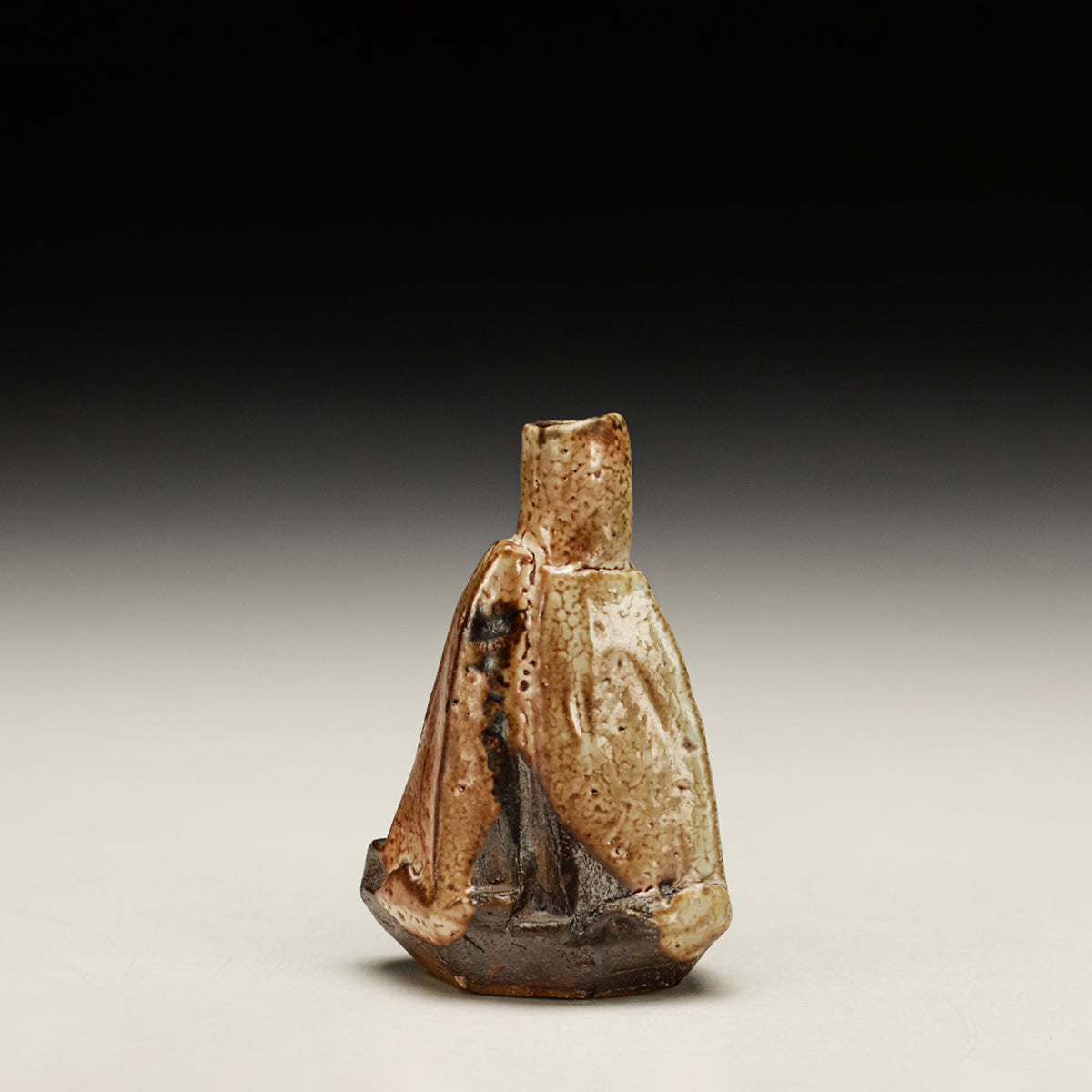 Kurinuki Sake Bottle