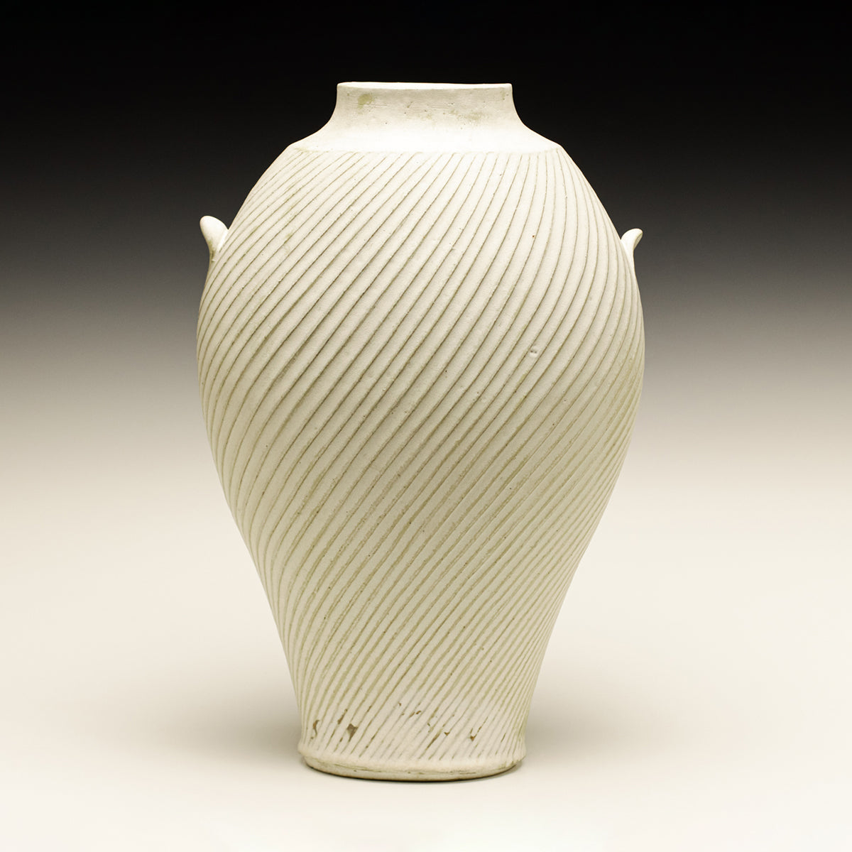 Flattened Vase