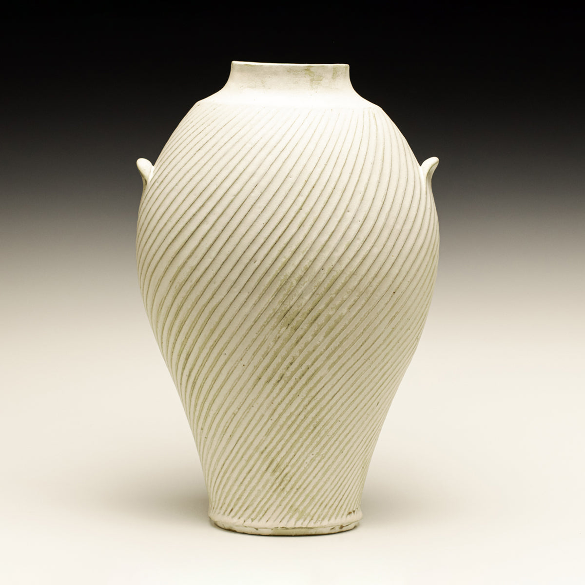 Flattened Vase