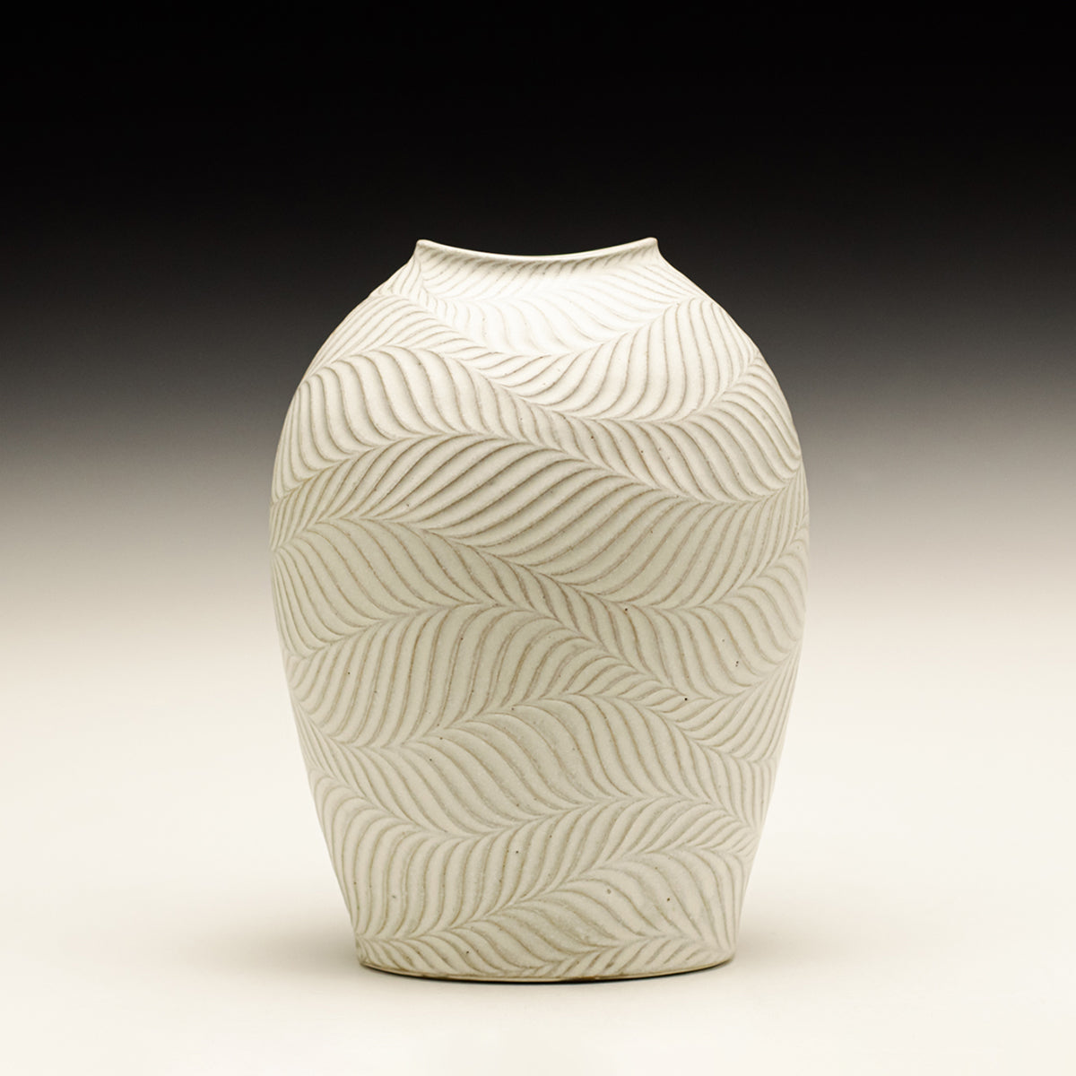Flattened Vase