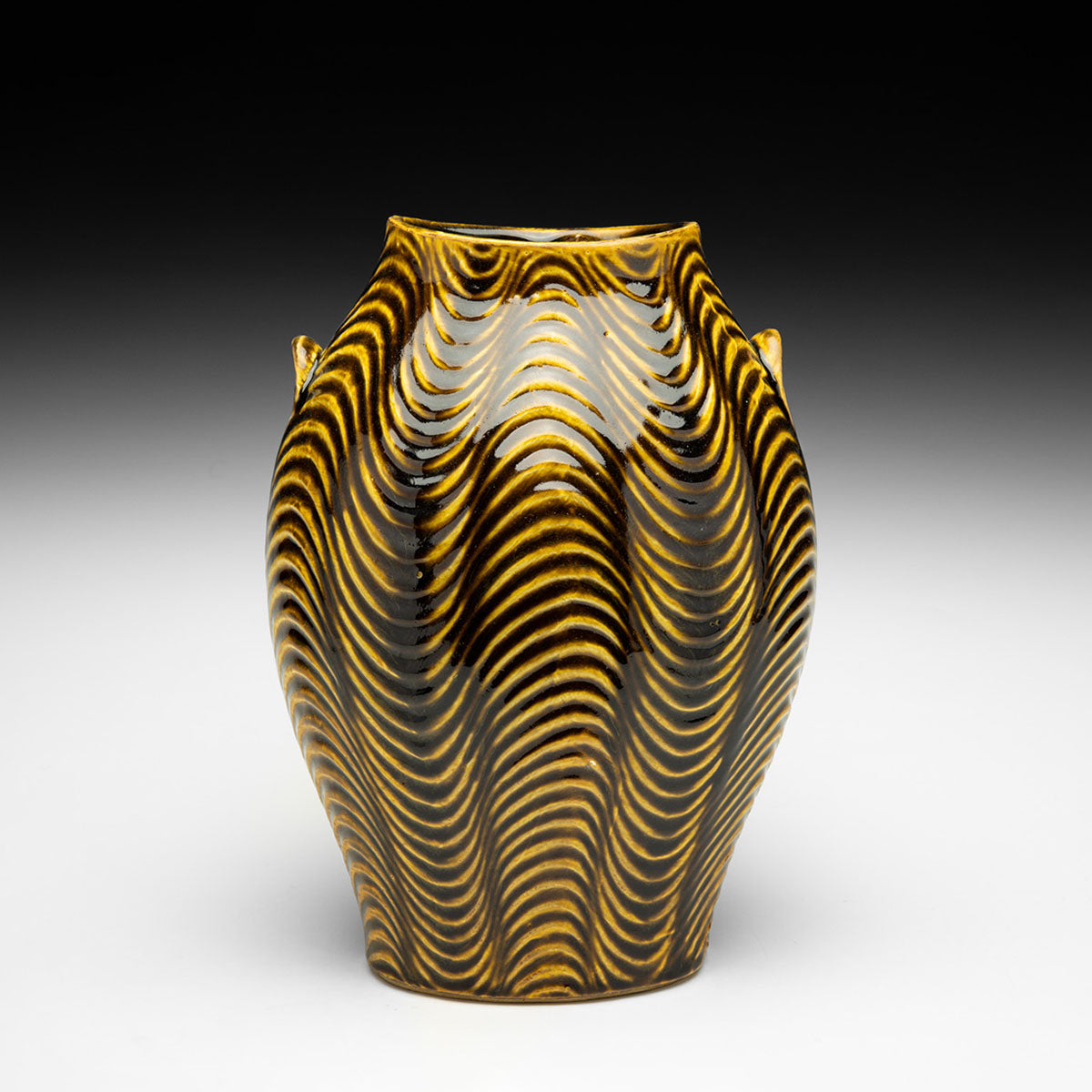 Flattened Vase