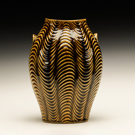 Flattened Vase
