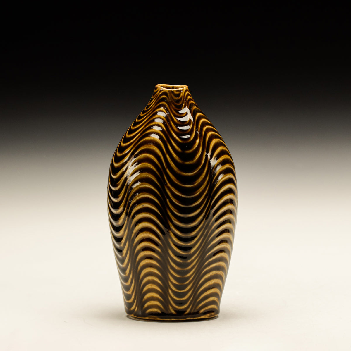 Flattened Vase