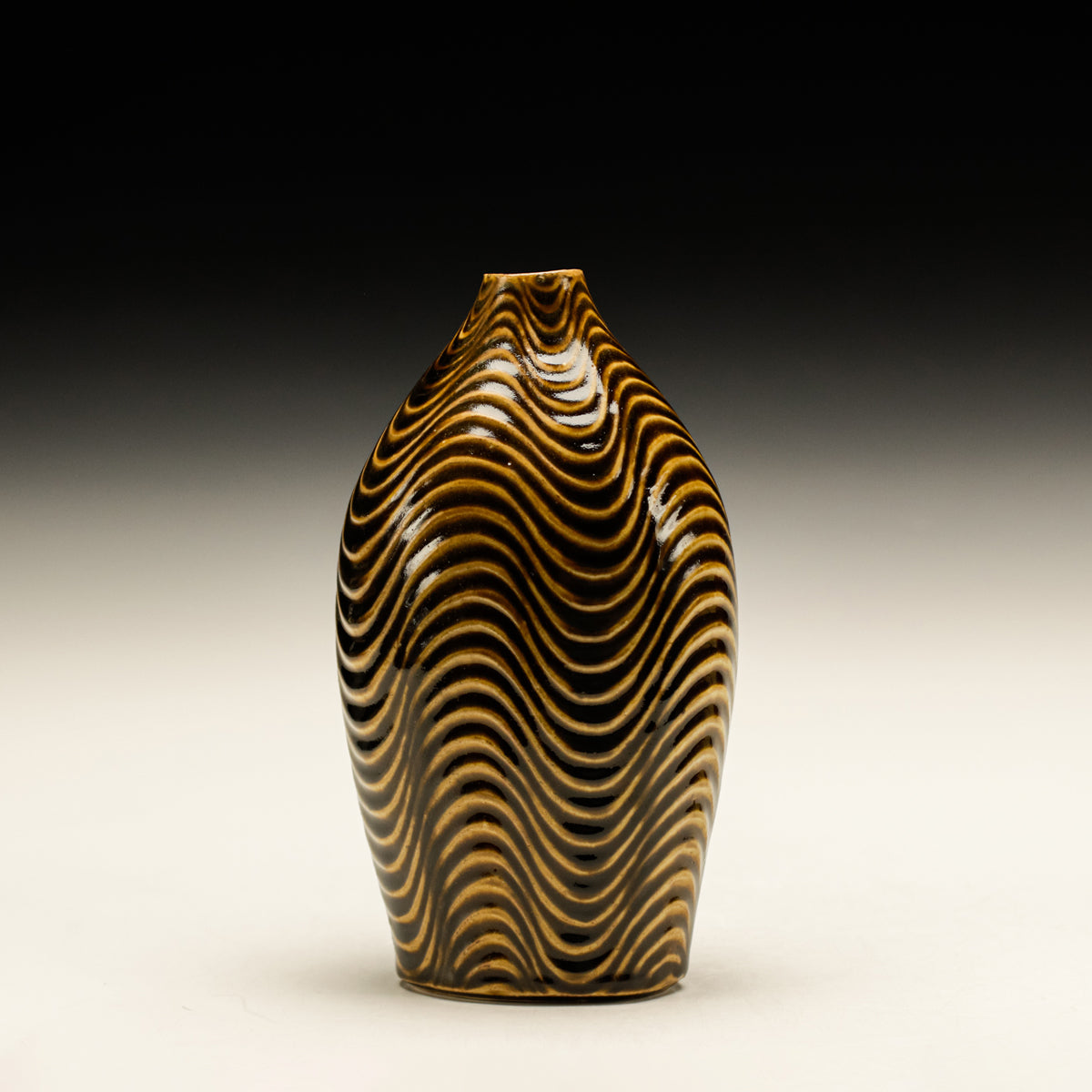 Flattened Vase