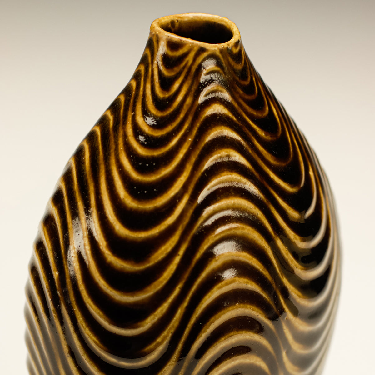 Flattened Vase