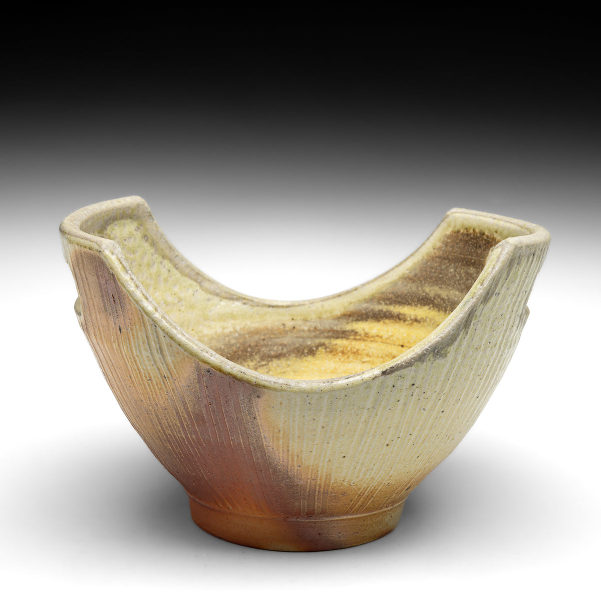Cut Handled Bowl
