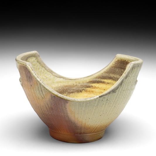 Cut Handled Bowl