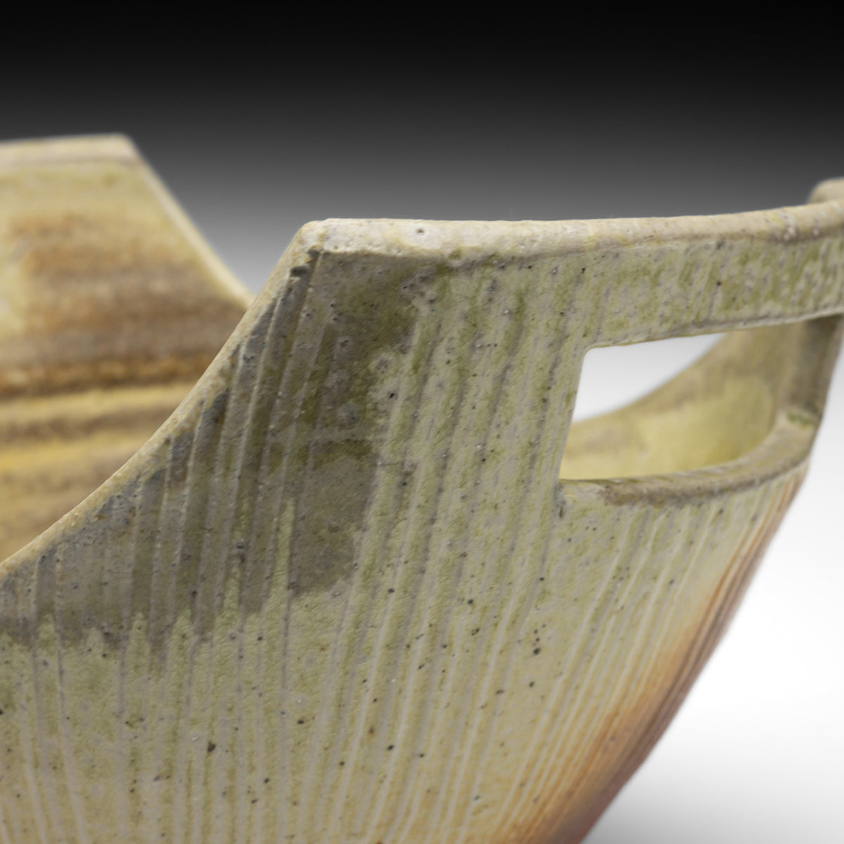 Cut Handled Bowl