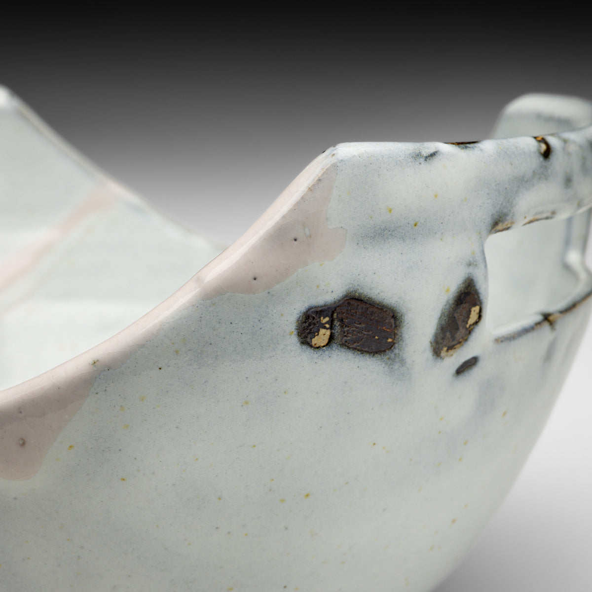 Cut Handled Bowl