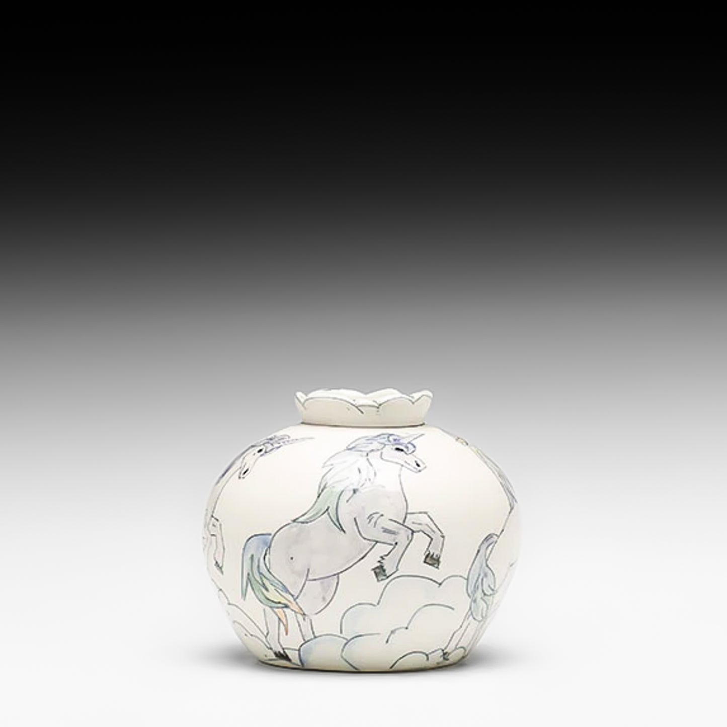 Unicorn Vase